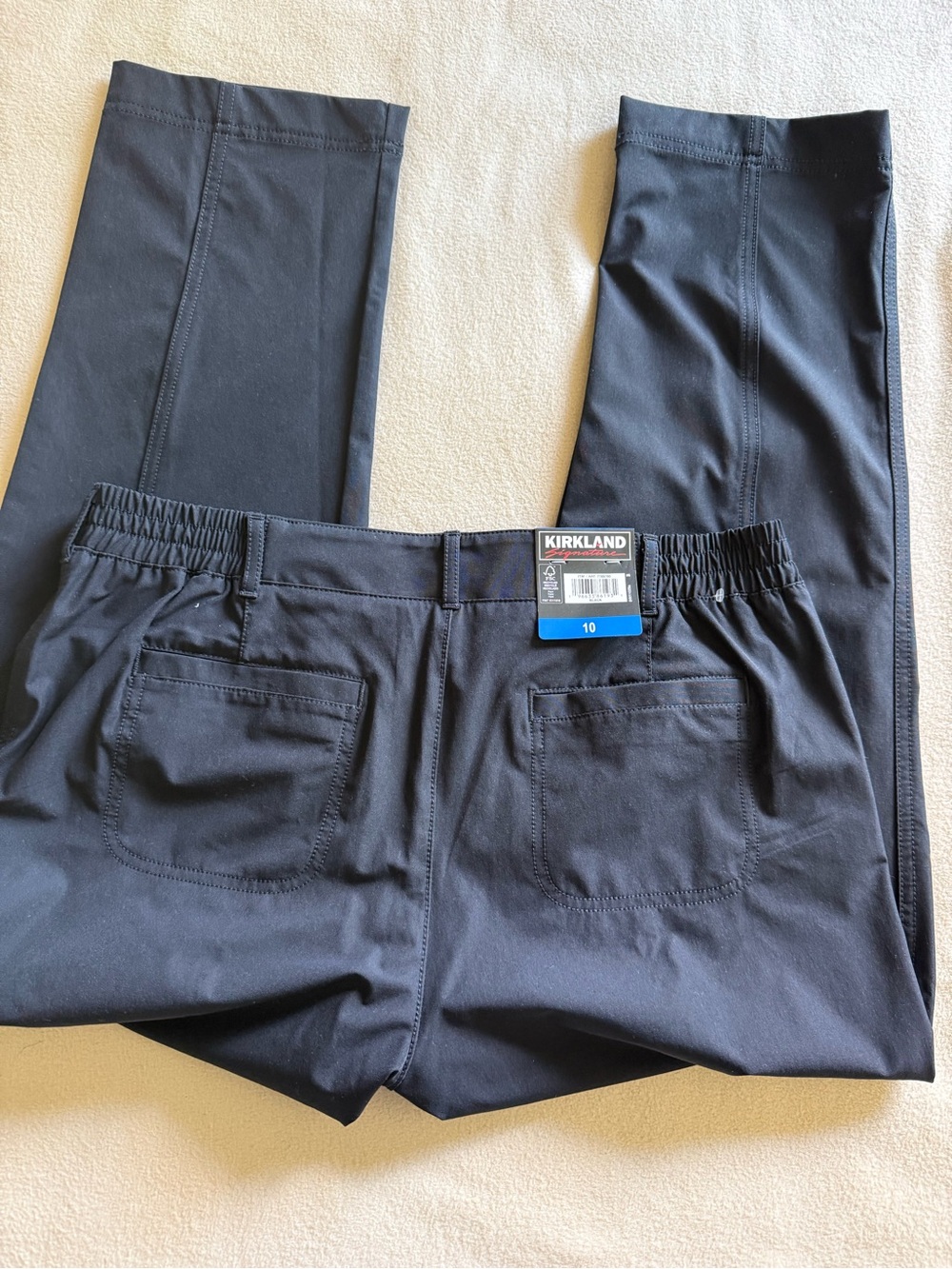 Kirkland Signature Black Women's Stretch Trousers